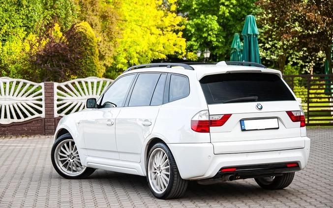 BMW X3 cena 39900 przebieg: 229000, rok produkcji 2008 z Jedwabne małe 781
